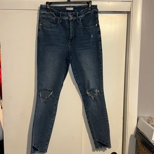 Good American Distressed skinny stretch 14/32